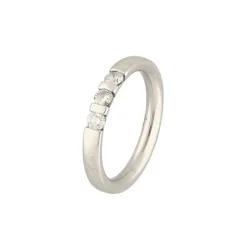 Brillantring Wei&szlig;gold 585 - Gr. 54 - Privatbesitz