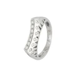 Brillantring Wei&szlig;gold 750 - Gr. 52,5 - Privatbesitz