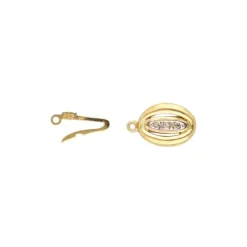 Brillantschlie&szlig;e Gold 585 - Privatbesitz