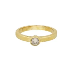 Brillantsolit&auml;r Ring Gold 585 - Gr. 56 - Privatbesitz
