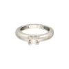 Brillantsolit&auml;r Ring Wei&szlig;gold 585 - Gr. 51 - Privatbesitz