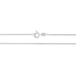 Carreekette Wei&szlig;gold 585 1,3 mm