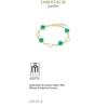 Chalcedon Armkette Silber 925