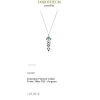 Chalcedon Markasit Collier "Krebs" Silber 925