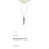Chalcedon Markasit Collier "Fische" Silber 925