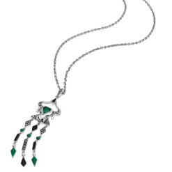 Chalcedon Markasit Collier 