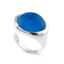 Chalcedon Ring Silber 925