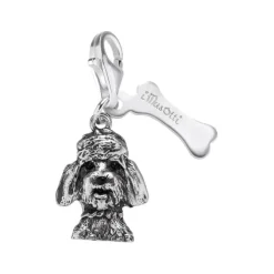 Charmanh&auml;nger "Pudel" Silber 925
