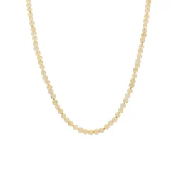 Citrin Collier Silber 925