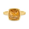 Citrin Ring Gold 585