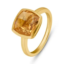 Citrin Ring Gold 585