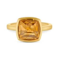 Citrin Ring Gold 585