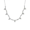 Collier "Art Deco" Silber 925 Imitationssteine