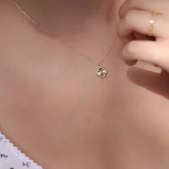 Collier "Blume" Gold 585