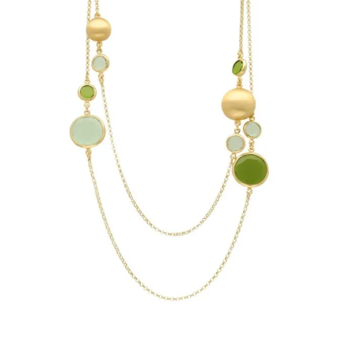 Collier "Caramelle" Silber 925 vergoldet