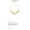 Collier "Cerchi Vintage" Silber 925 vergoldet