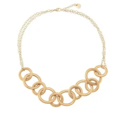 Collier "Cerchi Vintage" Silber 925 vergoldet