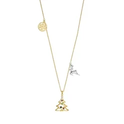 Collier "Christmas" Silber 925 vergoldet