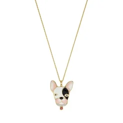 Collier "Französische Bulldogge" Silber 925