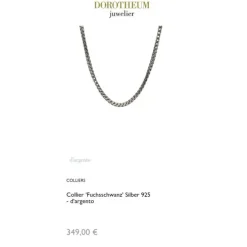 Collier "Fuchsschwanz" Silber 925 4,3mm