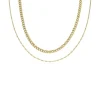 Collier "Gift Set" Stahl gold ionenplattiert