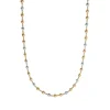 Collier Gold 585 tricolor