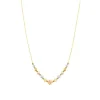 Collier Gold 585 tricolor