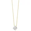 Collier Gold 585 Zirkonia