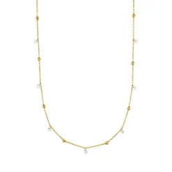Collier Gold 585 Zirkonia