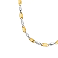 Collier Gold bicolor 585