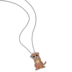 Collier "Golden Retriever" Silber 925