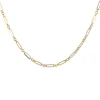 Collier Gold/Wei&szlig;gold 585