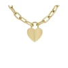 Collier "Harlow" Stahl gold ionenplattiert