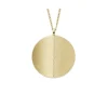 Collier "Harlow" Stahl gold ionenplattiert
