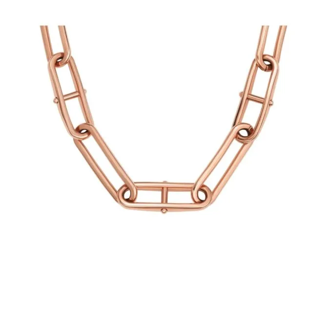 Collier "Heritage" Stahl roségold ionenplattiert