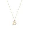Collier "Herz" Gold 585 Zirkonia
