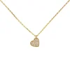 Collier "Herz" Gold 585 Zirkonia
