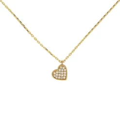 Collier "Herz" Gold 585 Zirkonia