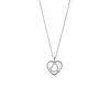 Collier "Herzen" Silber 925 Zirkonia