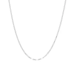 Collier "Infinity" Wei&szlig;gold 585