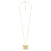 Collier "Jewelry" Stahl gold ionenplattiert