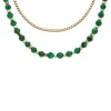 Collier "Jewelry" Stahl gold ionenplattiert