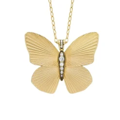 Collier "Jewelry" Stahl gold ionenplattiert