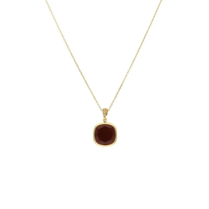 Collier "Kit e Monopietra" Silber 925 vergoldet
