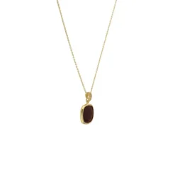 Collier "Kit e Monopietra" Silber 925 vergoldet