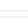 Collier "Kordel" Wei&szlig;gold 585