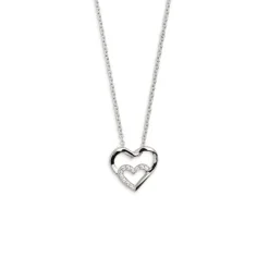 Collier "Love Story" Silber 925 Zirkonia