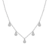 Collier "Poppy Glitz" Silber 925 Zirkonia