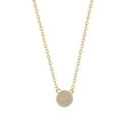 Collier "Poppy Glitz" Silber 925 Zirkonia vergoldet