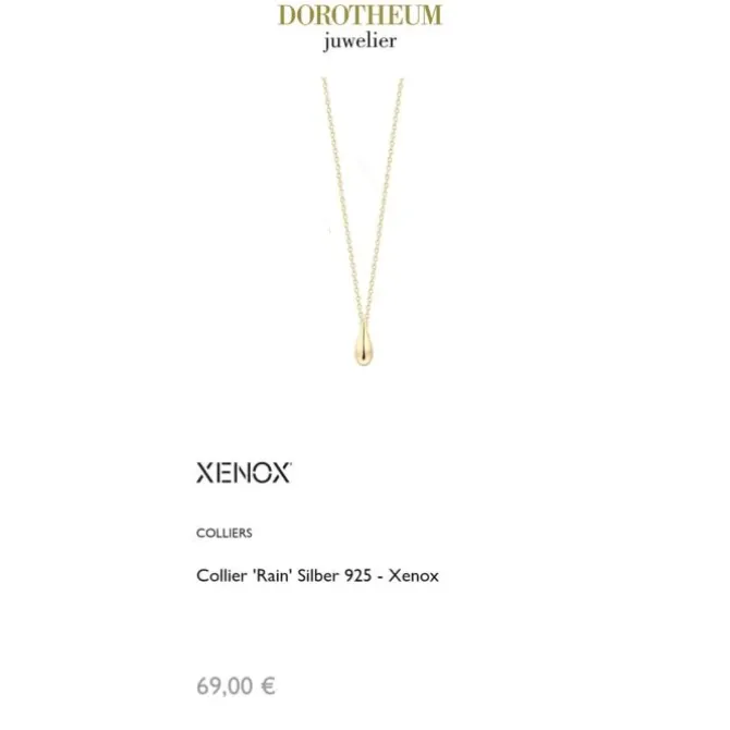 Collier "Rain" Silber 925